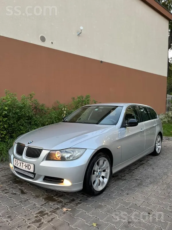Pārdodu tikko no Nīderlandes ievestu BMW E91 320D ar veco labu 120kw M47 mot