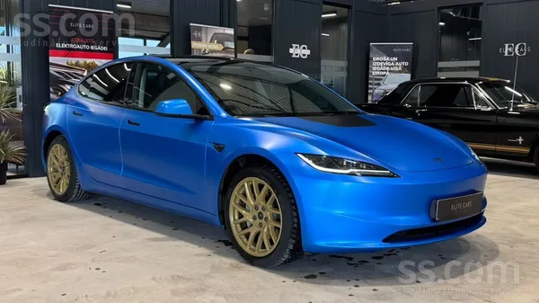 Garantija. Tesla Model 3, Standard Range Plus Rwd 208kw/283zs. Nobraukums 57029 km.