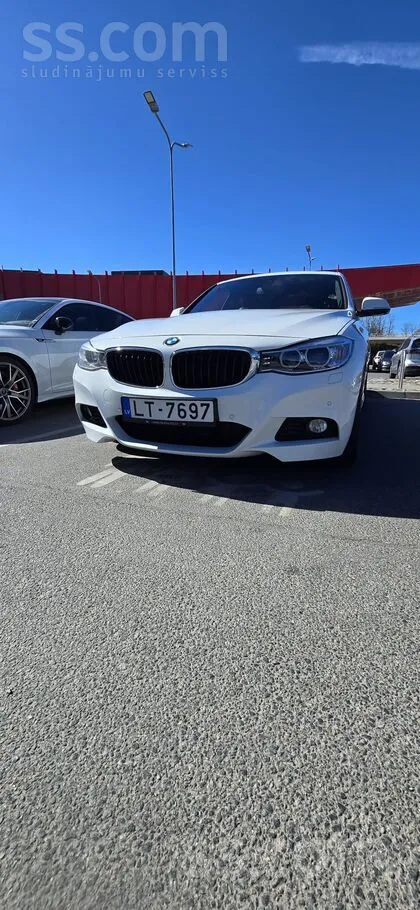 Pārdodu loloto un kopto ǧimenes auto BMW 320 Grand Turismo. Ļoti labā stāvok