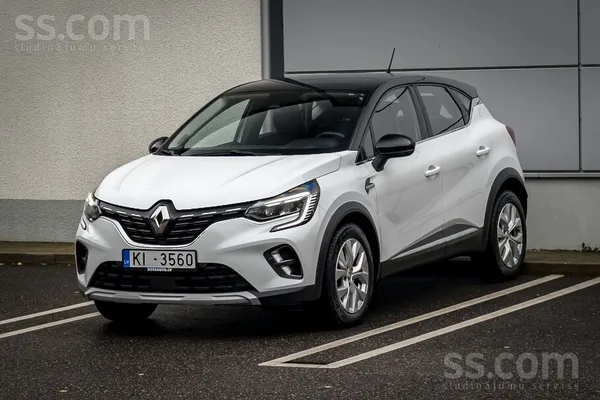 Renault Captur 2021, 1.3 benzīns, Automāts, SUV/Apvidus, Balts — Latvijā