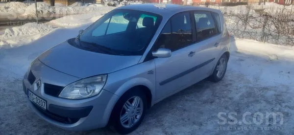 Pārdodu Renault scenic 2006g 1.9 tdi 83kw Nav nepieciešams remonts, jo auto