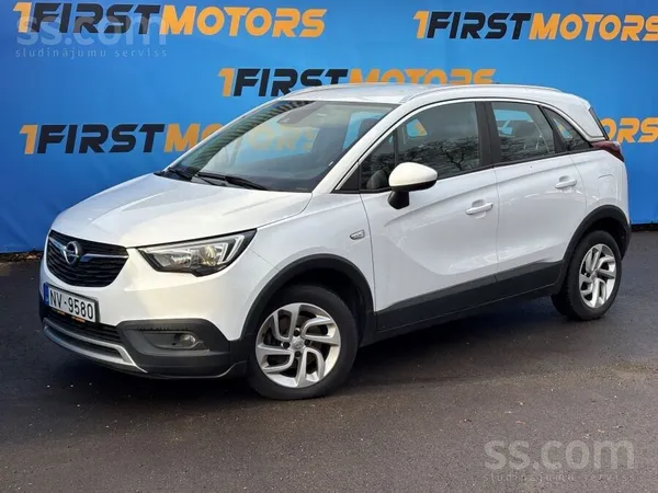 Opel Crossland X 2019, 1.5D dīzelis, Automāts, SUV/Apvidus, Balts — Latvijā