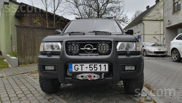 Opel Frontera 2002, 2.2 gāze, Manuāls, SUV/Apvidus, Zils — Latvijā