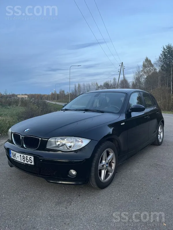 BMW Pārdodu 2005.gada BMW 118D 90kw ar 6 ātrumu manuāl