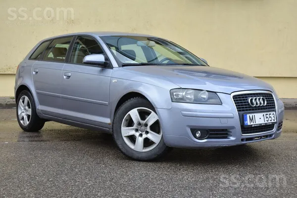Audi Audi A3 (2005.g) Gaiši zila Met. 