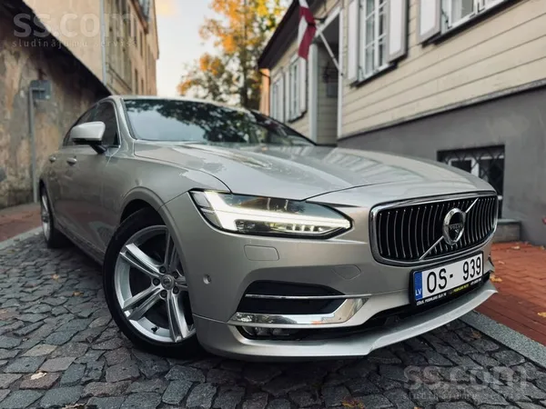Volvo S90 2016, 2.0D dīzelis, Automāts, Sedans, Brūns — Latvijā