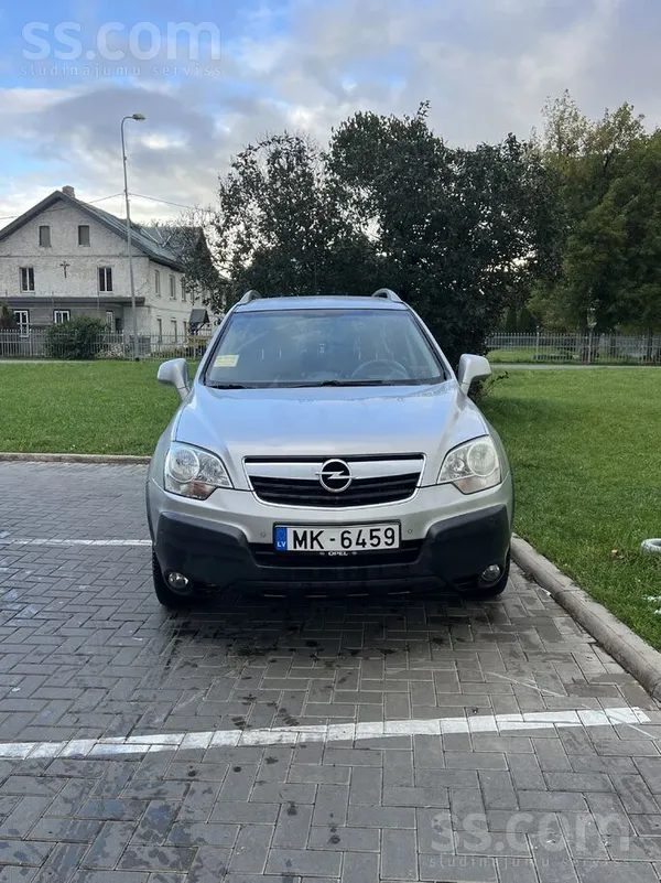 Opel Antara 2007, 2.0D dīzelis, Manuāls, SUV/Apvidus, Pelēks — Latvijā