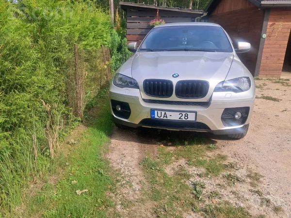 BMW Pārdodu BMW X6 3.5d ļoti labā stāvoklī, mašīna ir