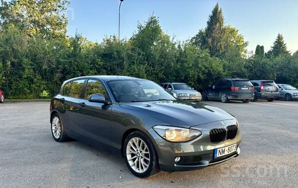BMW Pārdodu vai mainu BMW 118i (F20) ar mazu nobraukum
