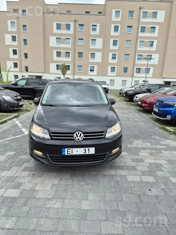 Volkswagen Pārdod VW Sharan, Highline, Webasto, 2.0Td , 103 K