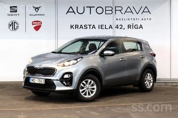 Piedāvājam Kia Sportage LX 2Wd, 1.6 T-Gdi benzīna dzinējs. 97Kw/132Zs. Manuā