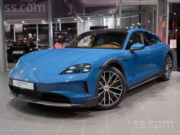 Porsche Taycan 2024, Automāts, Universāls, Zils — Latvijā