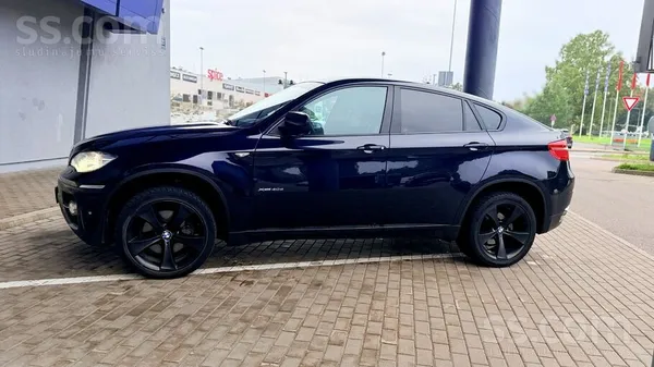 BMW X6 2010, 3.0D dīzelis, Automāts, SUV/Apvidus, Zils — Latvijā