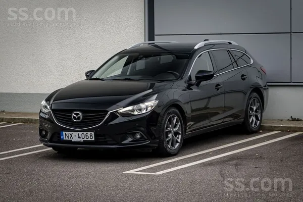 Mazda Mazda6 2014, 2.2D dīzelis, Automāts, Universāls, Melns — Latvijā