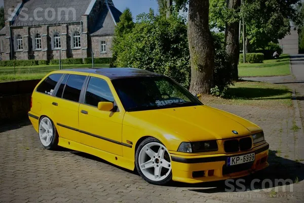 BMW Uz tirgu E36 ar 2.5 litru dīzeļmotoru (Tds) un jau