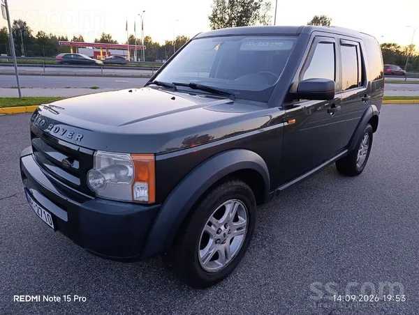 Land-Rover Discovery. 7 vietas. Jauna TA. R18 ar labam M+S ri