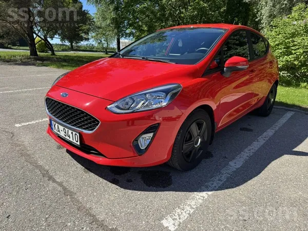 Ford Fiesta 2020, 1.0 benzīns, Automāts, Hečbeks, Sarkans — Latvijā