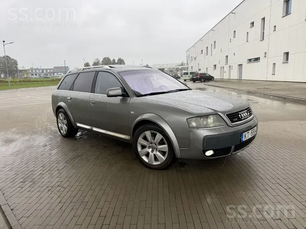 Audi Allroad 2004, 2.5D dīzelis, Automāts, Universāls, Pelēks — Latvijā