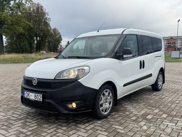 Fiat Doblo 2017, 1.6D dīzelis, Manuāls, Universāls, Balts — Latvijā