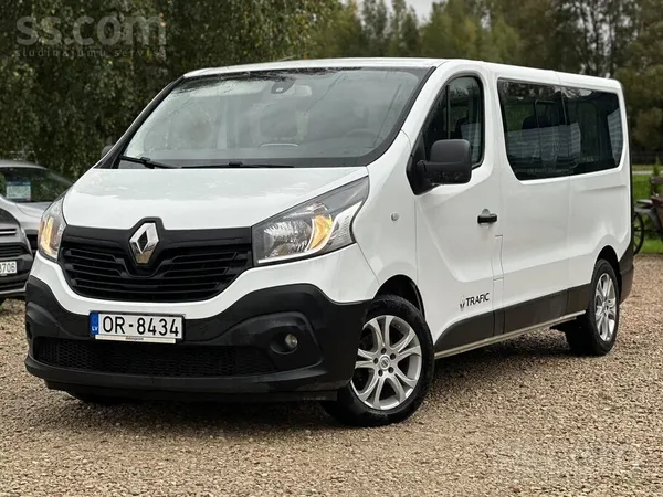 Renault Trafic 2019, 1.6d 89kW, Manuāla (Gara bāze)
Tikko ieviests, bez n