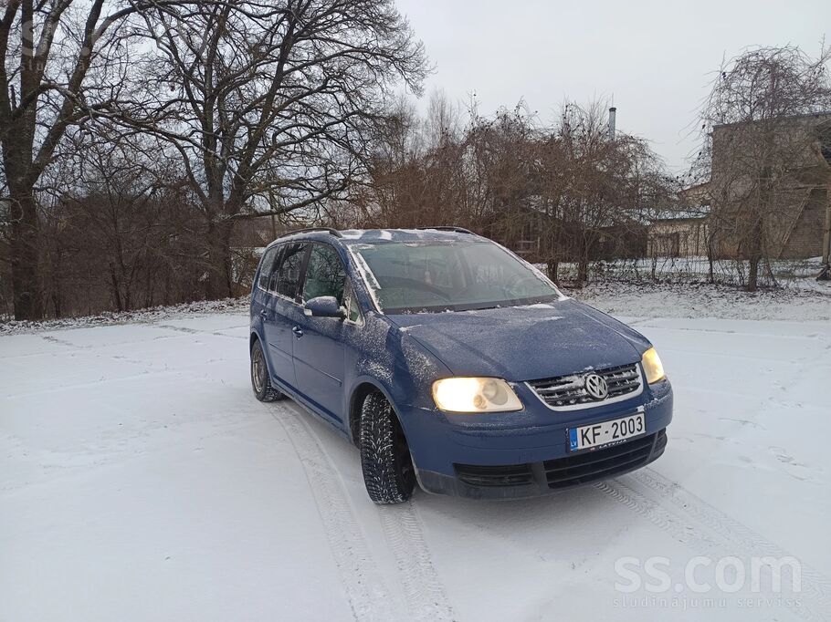Pārdošanā: WV Touran KF gada 
7 vietigs
TA 03.26
Ja vaig uzticamu auto ka