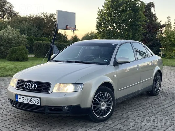 Audi A4 2004, 1.9D dīzelis, Automāts, Sedans, Pelēks — Latvijā