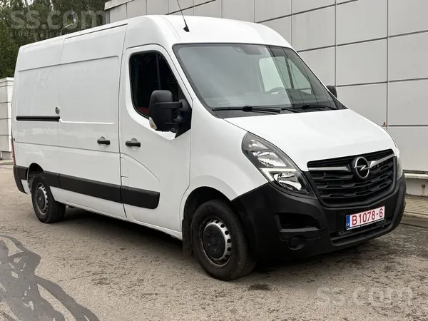 Opel Movano 2019, 2.3D dīzelis, Manuāls, Furgons, Balts — Latvijā