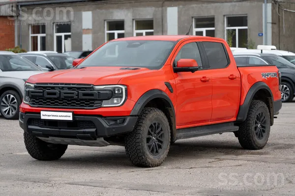 Ford Ranger Raptor 3.0 benzīns 215kW/292zs. 

Bravo Auto garantija; Pvn; 4