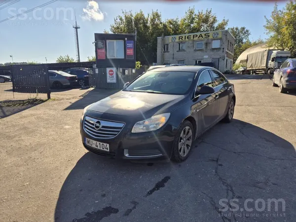 Opel Insignia 2008, 2.0D dīzelis, Automāts, Sedans, Melns — Latvijā