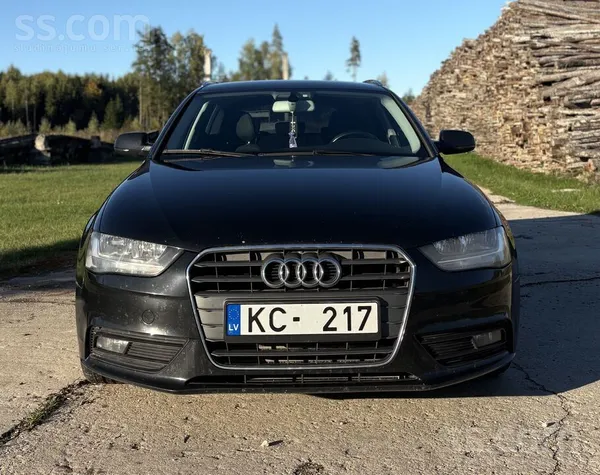 Audi A4 2012, 1.8 benzīns, Manuāls, Universāls, Melns — Latvijā