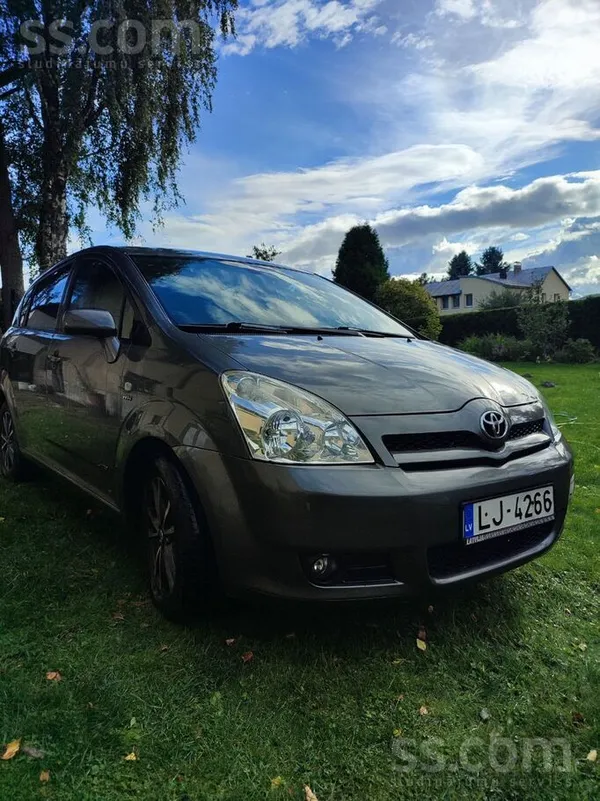 Toyota Toyota Corolla Verso 7-sēdvietas 2005.g, 1.8, 130 
