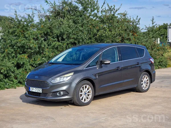 Ford 2017. gada Ford S-Max ar 1.5 118kW benzīna dzinēju