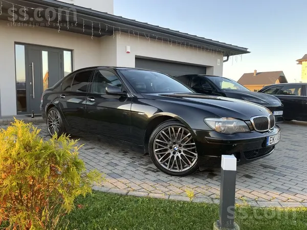 BMW 730d (170 kW), 2007. gads, 340 000 km, Webasto. 
Automašīna ģimenei kal