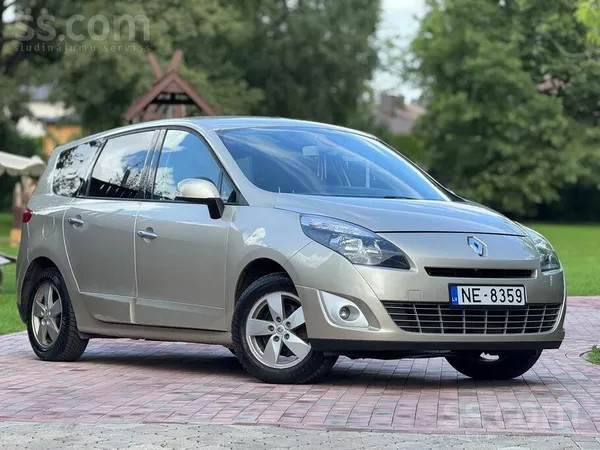 Renault Grand Scenic 2009, 1.9D dīzelis, Manuāls, Furgons, Brūns — Latvijā