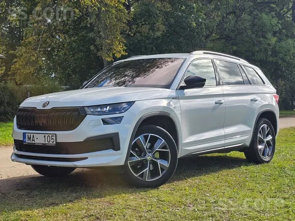 Kodiaq Sportline 1.5 Tsi Dsg. Rūpnīcas garantija līdz 05.2028, viens īpašnie