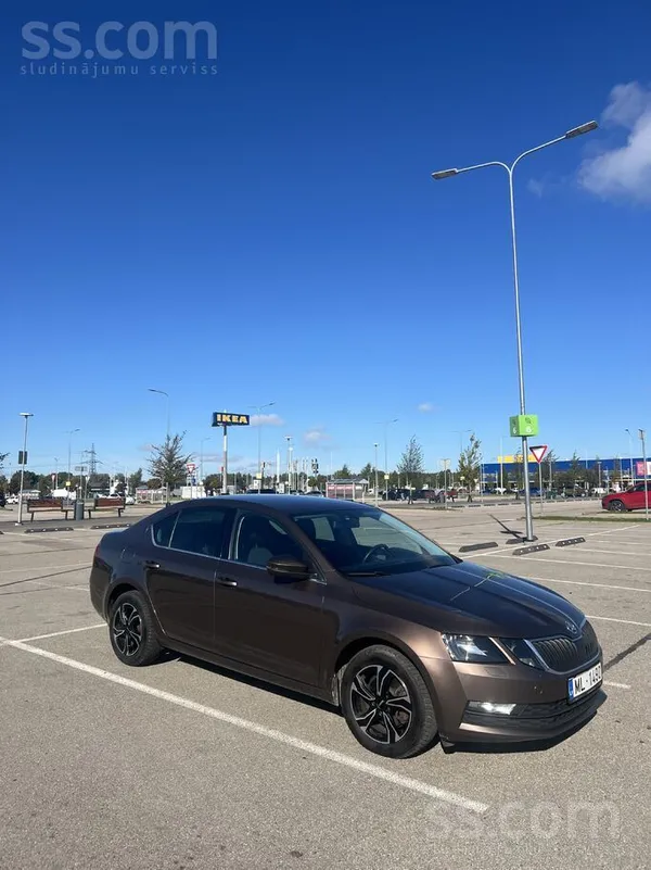 Skoda Octavia 2020, 2.0D dīzelis, Automāts, Sedans, Brūns — Latvijā
