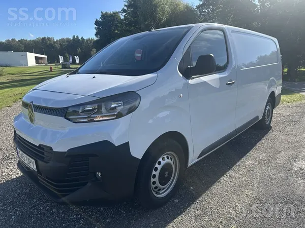 Citroen Jumpy 2024, 2.0D dīzelis, Manuāls, Furgons, Balts — Latvijā