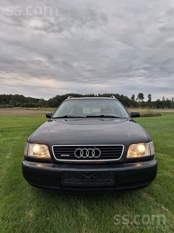 Audi Quattro 1996, 2.5D dīzelis, Manuāls, Universāls, Zaļš — Latvijā