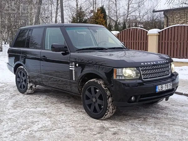 Land-Rover Range Rover 2009, 3.6D dīzelis, Automāts, SUV/Apvidus, Melns — Latvijā