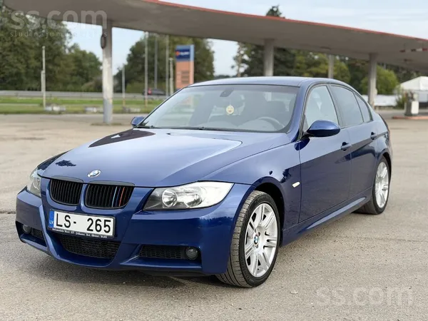 Labs auto M-Pack, 2.0Tdi /130kw/, melnie griesti, alcantara salons, Navigāci