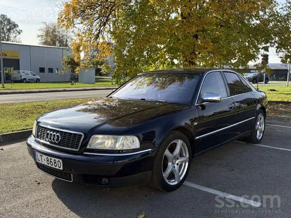 Audi S8 1998, 4.2 benzīns, Automāts, Sedans, Zils — Latvijā