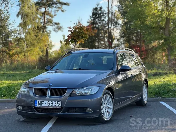 BMW 318 2006, 2.0D dīzelis, Manuāls, Universāls, Pelēks — Latvijā