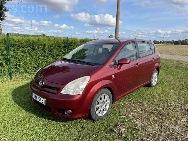 Toyota Pārdošana kopta Toyota verso vizuāli un tehniski l