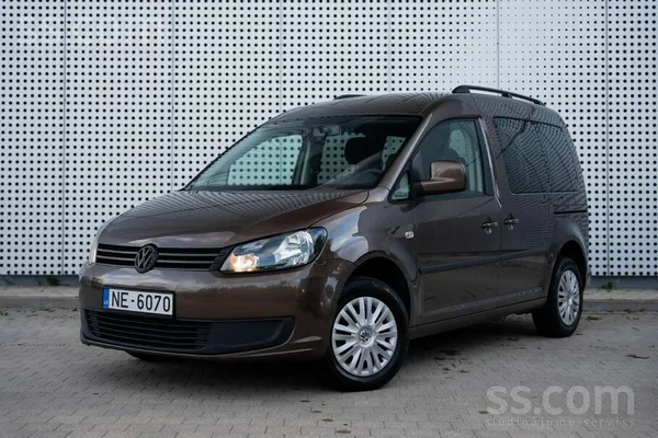Volkswagen Smuks pasažieru Caddy , 75kw mehānika