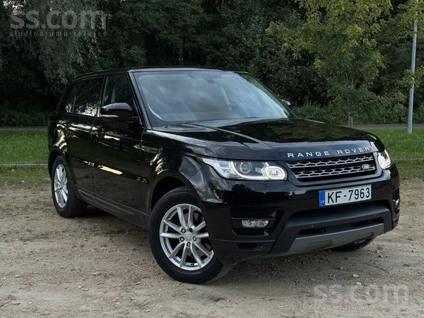 Land-Rover Range Rover Sport 2016, 3.0D dīzelis, Automāts, SUV/Apvidus, Melns — Latvijā