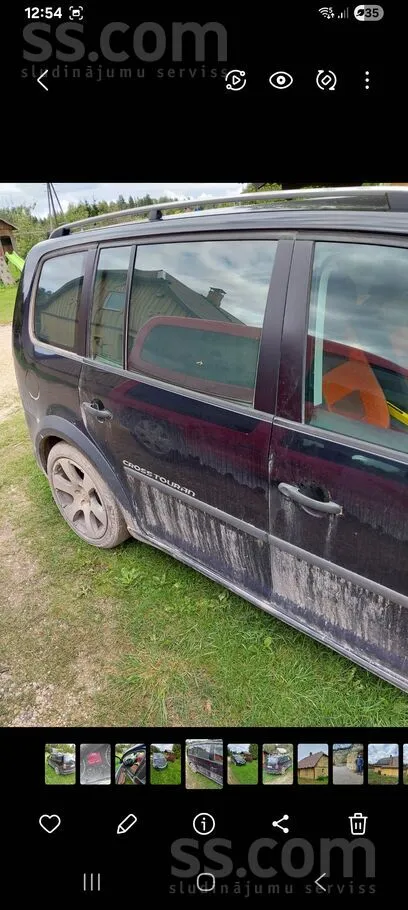 Volkswagen Pārdod touranu. Tehniski ļoti labā stāvoklī. vizuā