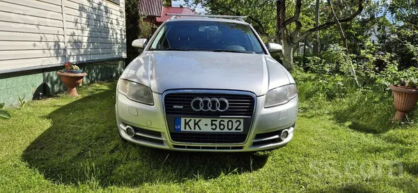Audi A4 2005, 2.0D dīzelis, Automāts, Universāls, Pelēks — Latvijā