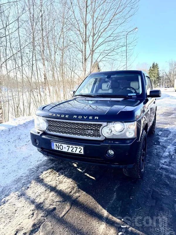 Land-Rover Range Rover 2009, 3.6D dīzelis, Automāts, SUV/Apvidus, Zils — Latvijā