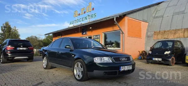 Audi A6 1997, 2.4 benzīns, Manuāls, Sedans, Zaļš — Latvijā