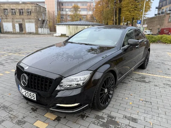 Mercedes Cls 3.0d. 195Kw. Black. Reg. 16.12.2011g. Laba stsvokli. Visas ekst